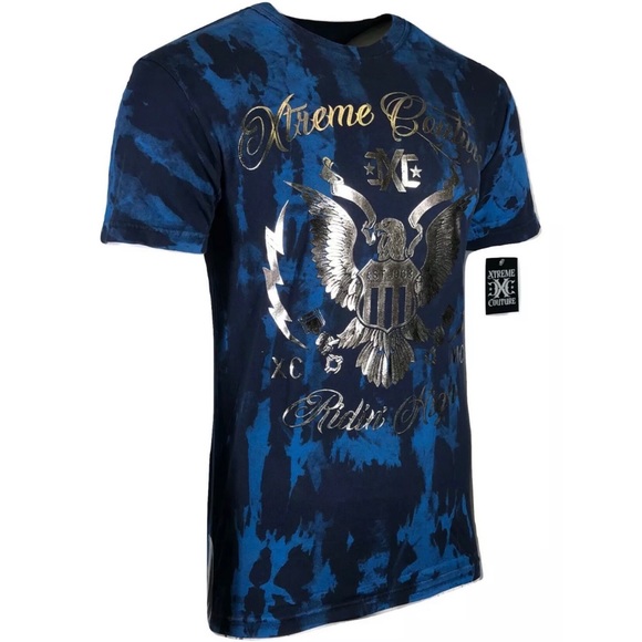 Xtreme Couture By Affliction Men's Graphic T-Shirt - American Original Y2K Style - View #4
